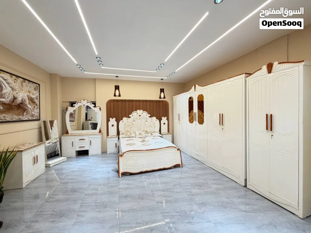 غرفة اخشاب صاج مرمري