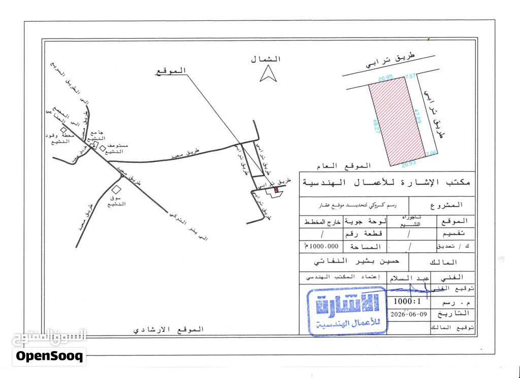 أرض للبيع في تاحوراء النشيع