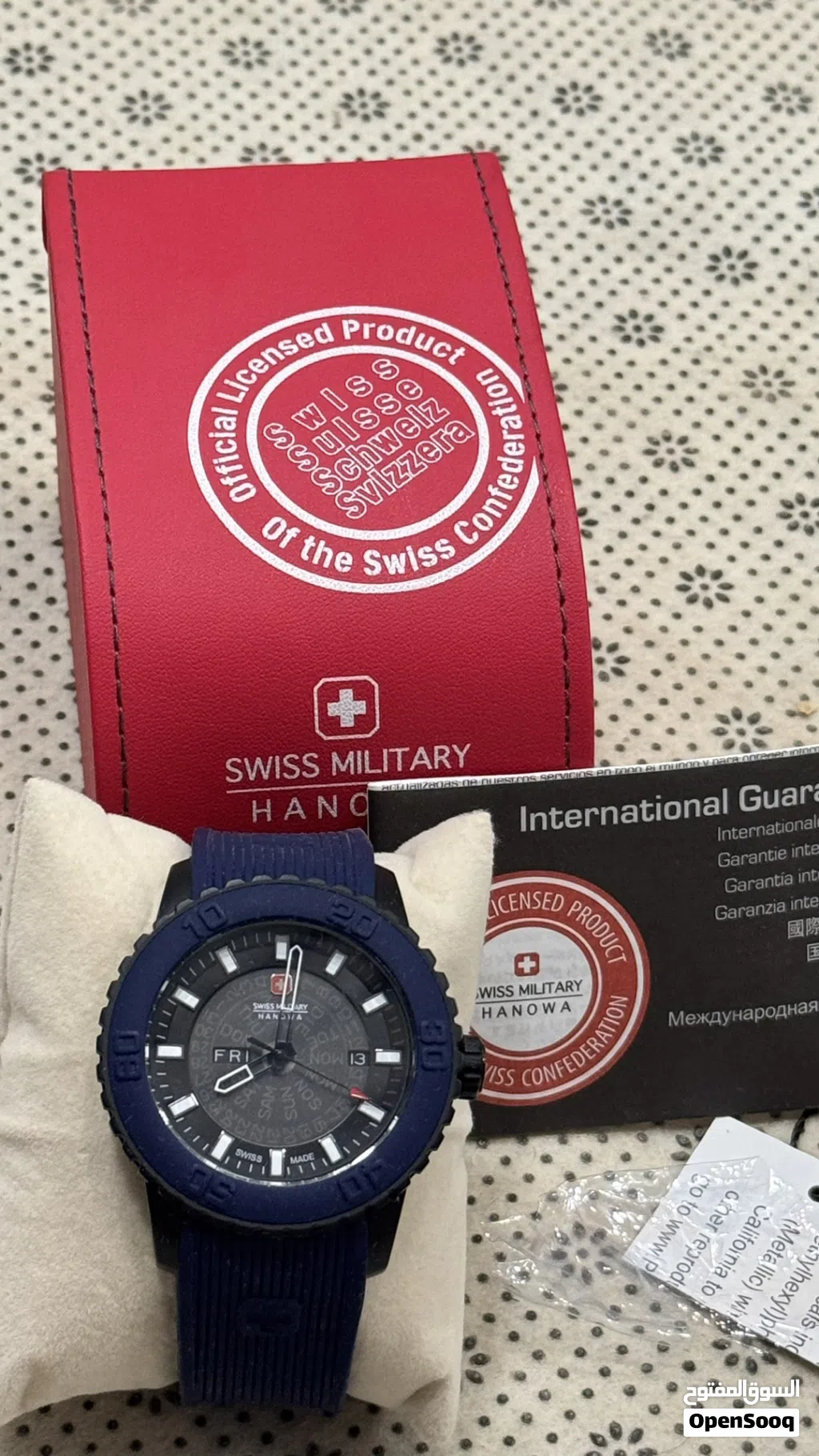 ساعة أنيقة وفخمة من Swiss Military- Hanowa