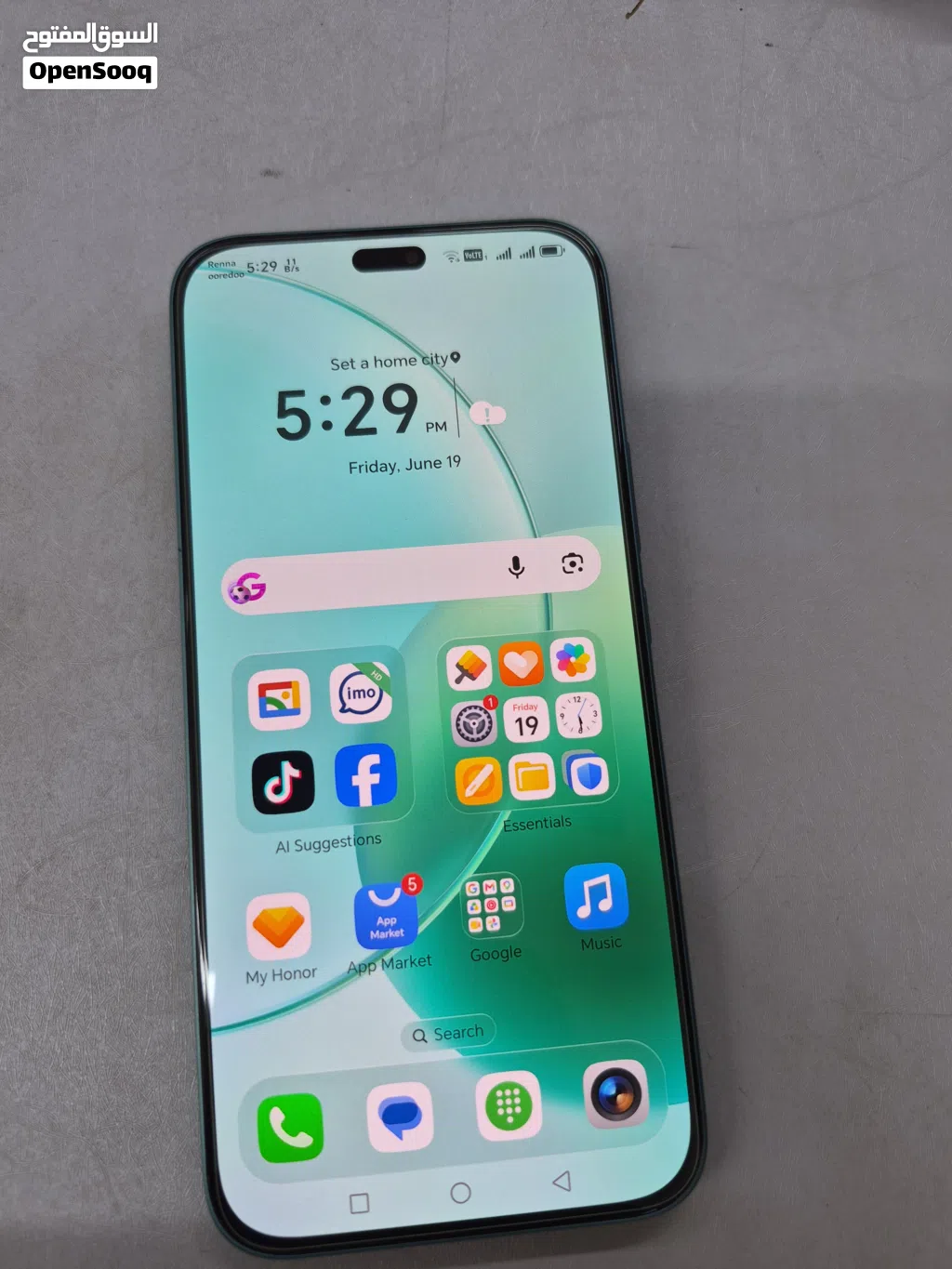 Honor 400 lite 5g 256/08 gb ram 03 month used