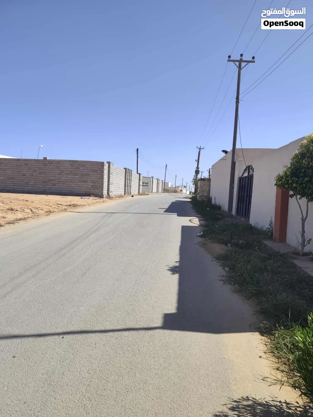متخليش الفرصة توفتك تقسيم قطع أراضي سكني وعائلي منظم الباعيش شارع الغاز