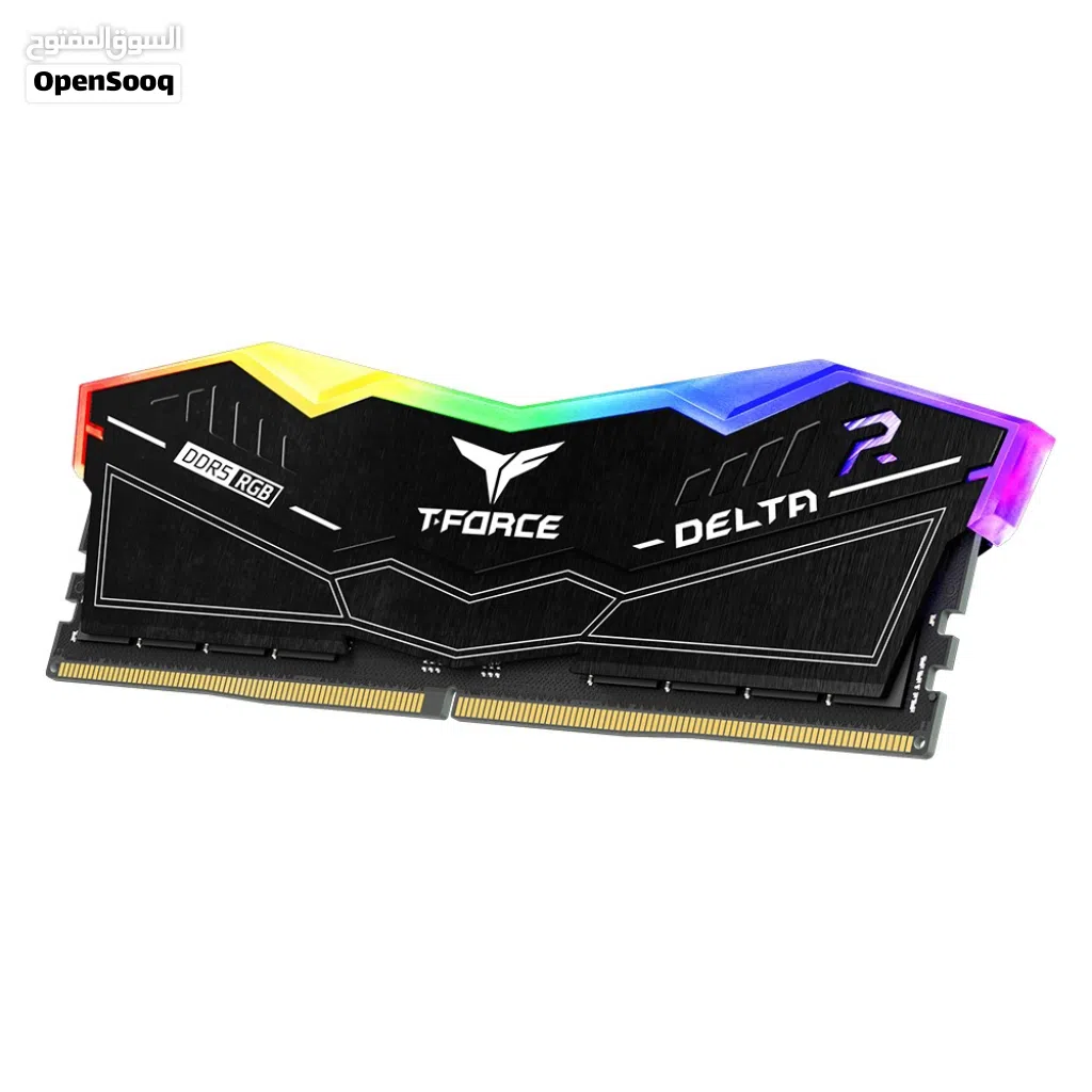 TEAMGROUP T-Force Delta RGB DDR5 Ram 16GB (8x2) 5600MHz-Black