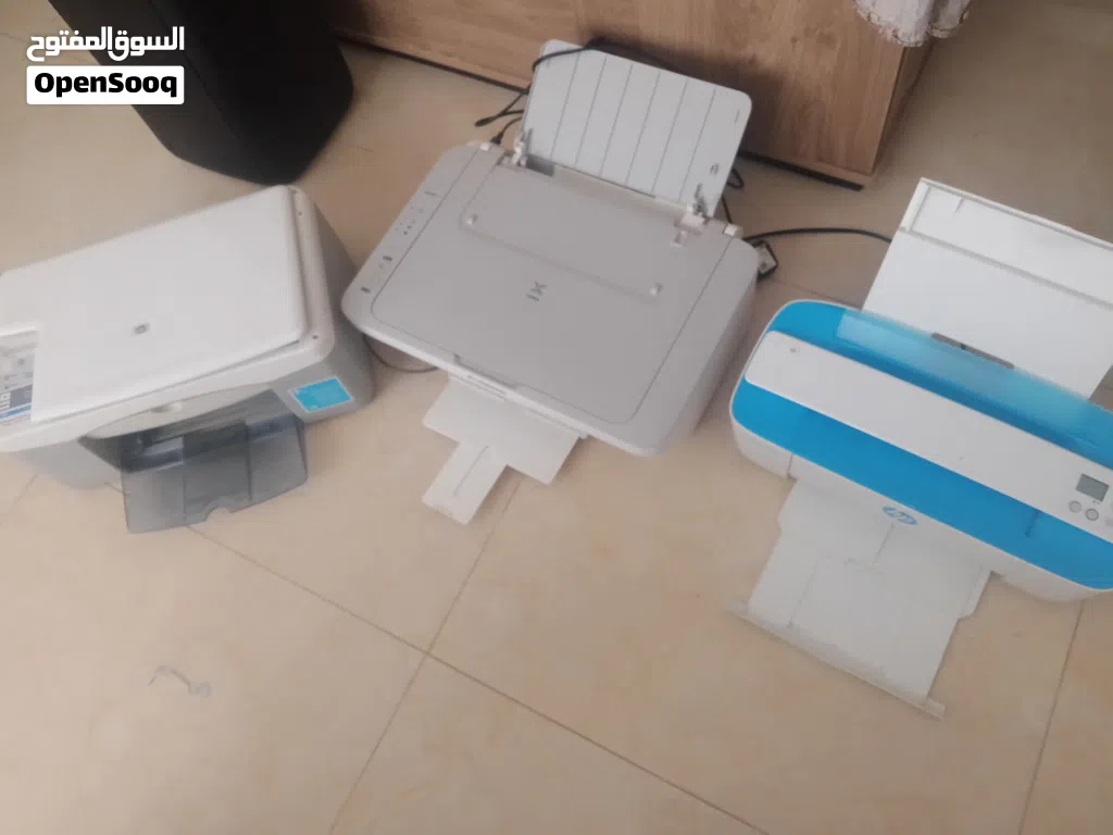 3 برنترات 2 hp 1 كانون 3 printers