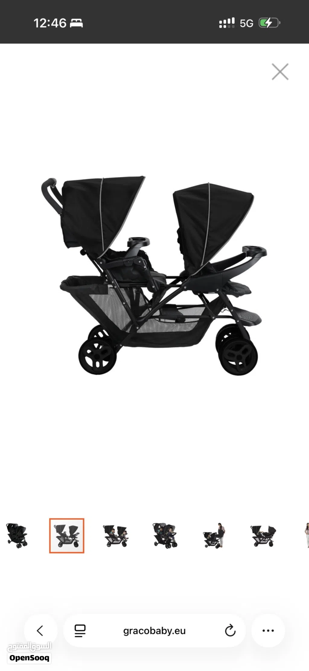 Graco dual stroller
