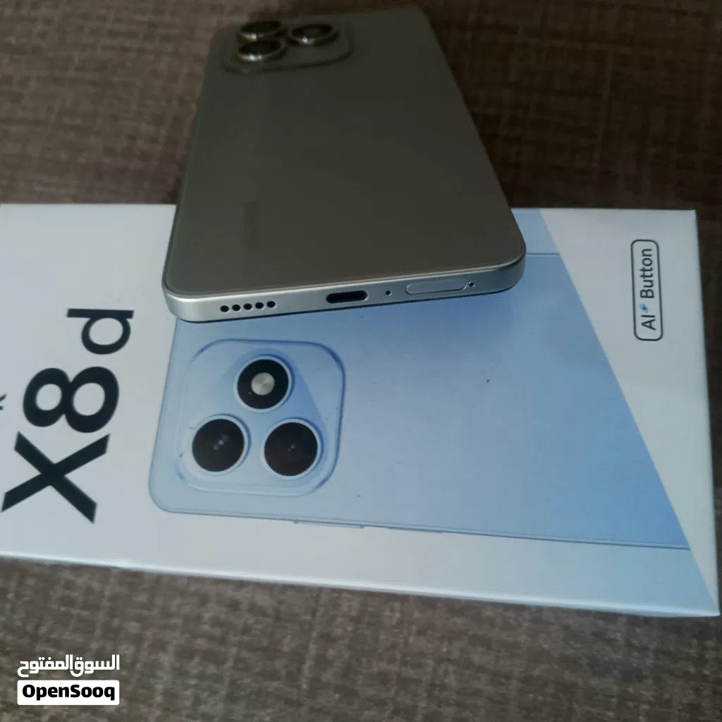 هونور x8d مستعمل اقل من شهر فقط