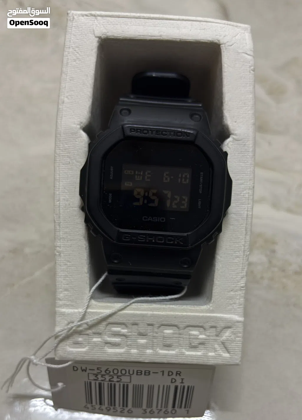 ساعة جي شوك G-shock مستعملة مدة بسيطة