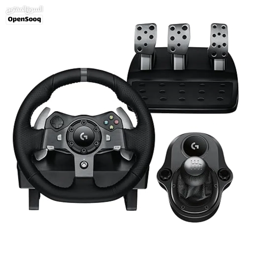 Logitech G920 Driving Force Racing Wheel, pedals and Gear shifter
