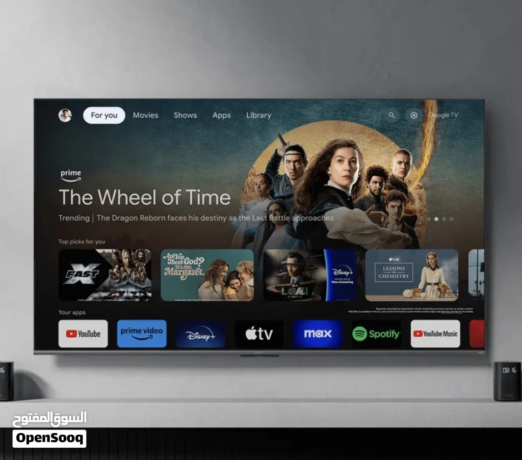 للبيع شاومي65 بوصه 4K شبه جديد لا يستخدم بستيكرات المصنع