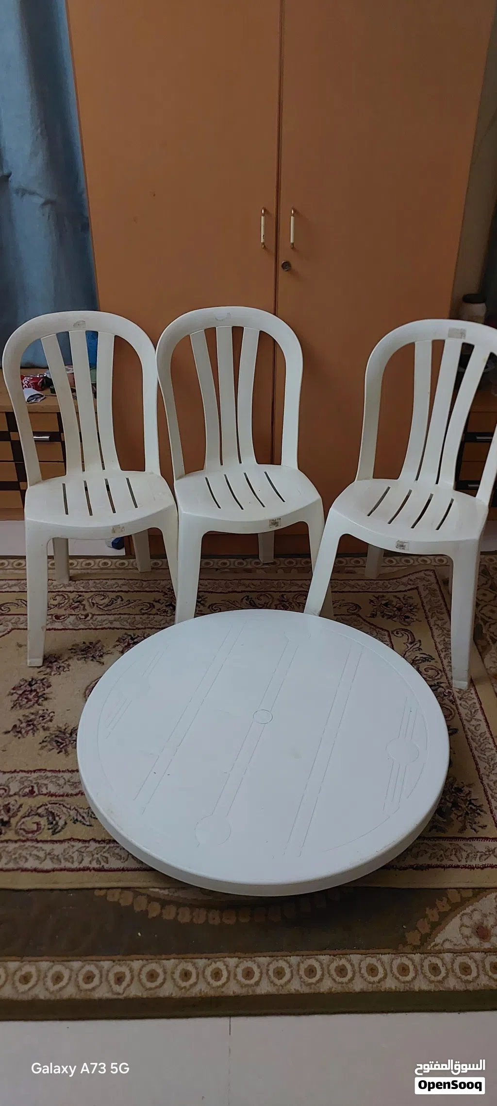 center table with 3 chair