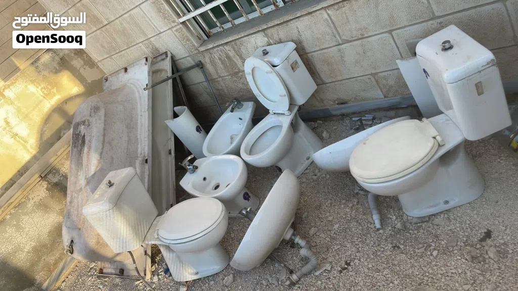 أطقم حمامات مستعملة للبيع