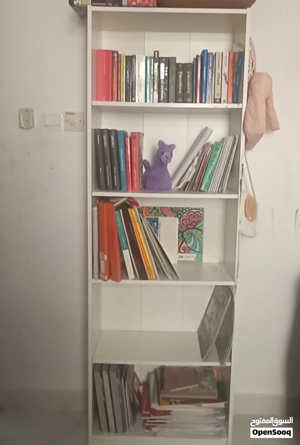 White IKEA GERSBY Bookshelf Storage Unit مكتبة كتب ايكيا جيرسبي بيضاء