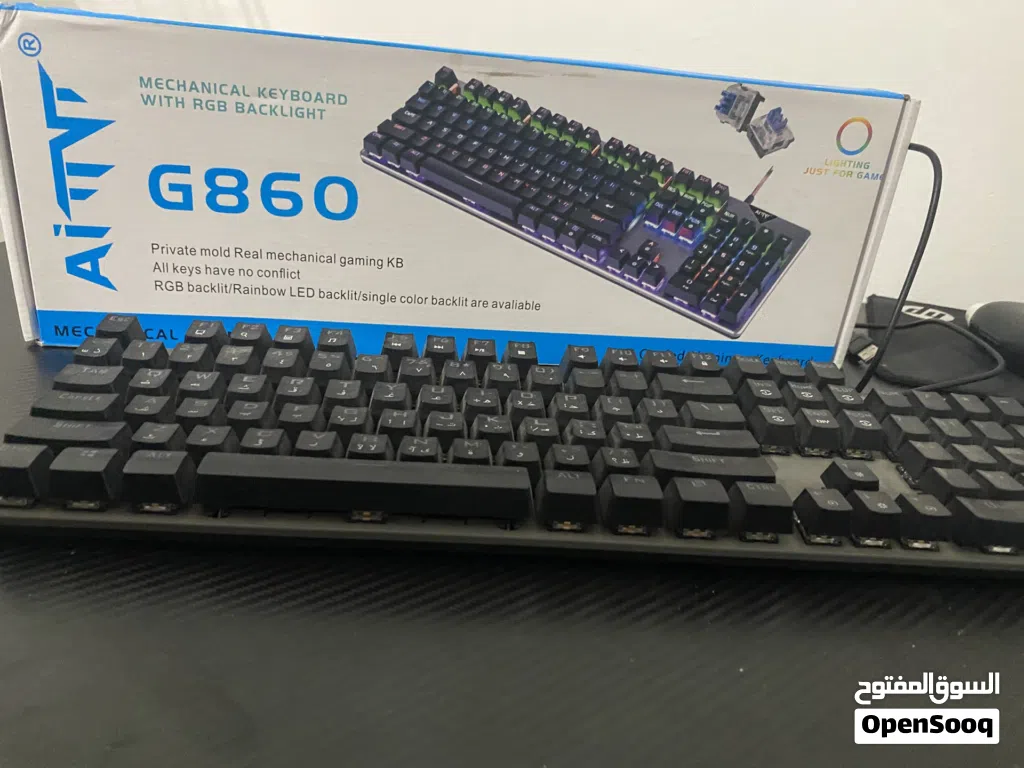 كيبورد GAMMING MECHANICAL نوعه G860