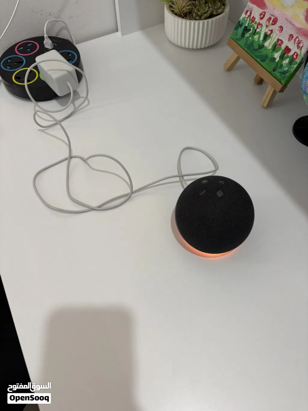 للبيع جهاز أليكسا (Amazon Echo) بحالة ممتازة (مواصفاته بالوصف)