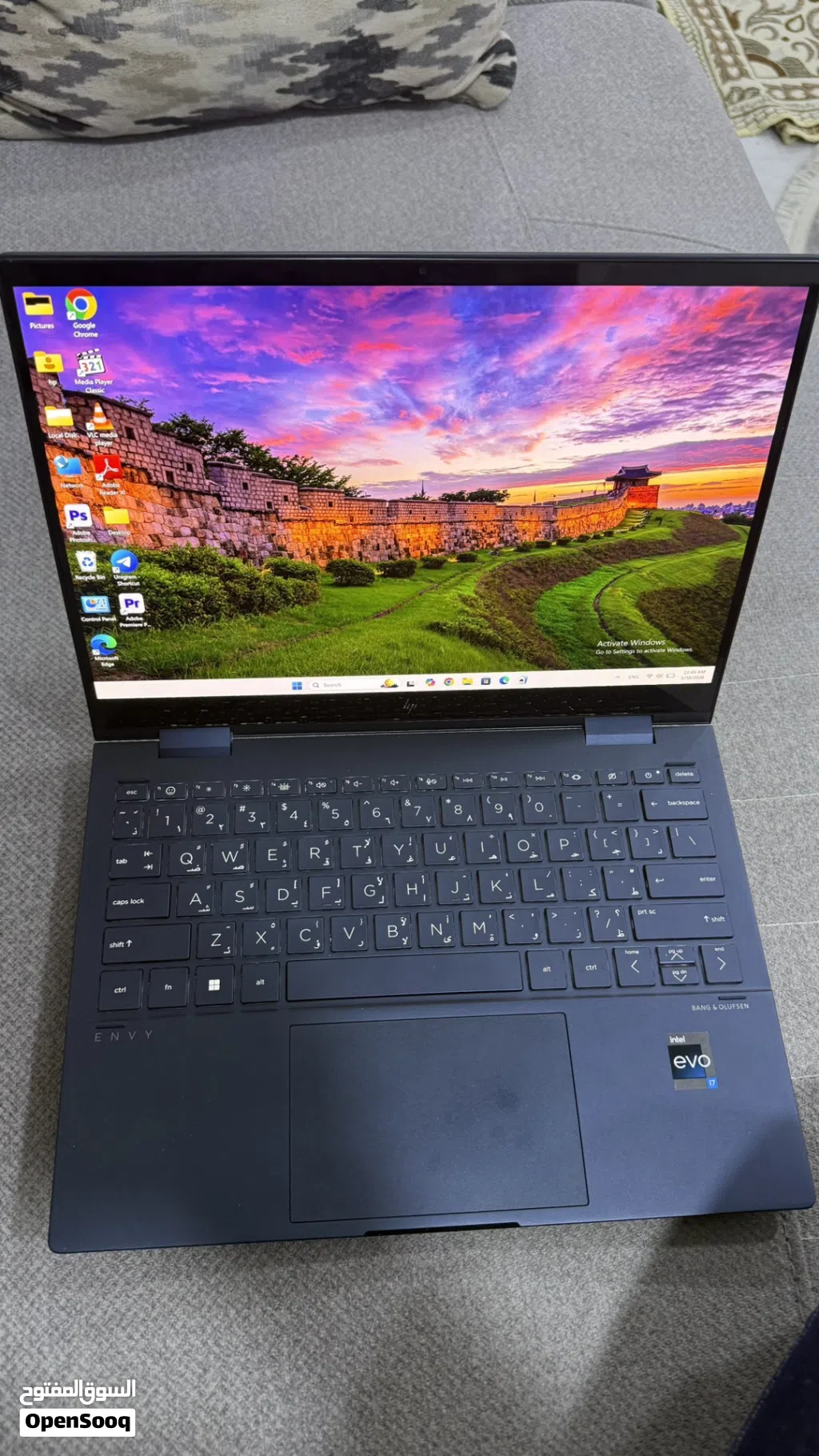 لابتوب hp استعمال قليل