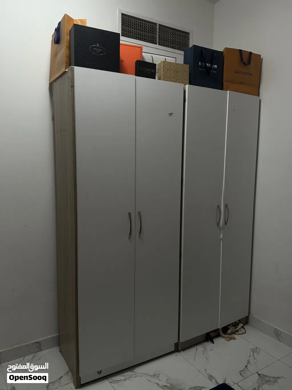 Large 4-Door Wardrobe / Armoire in good condition