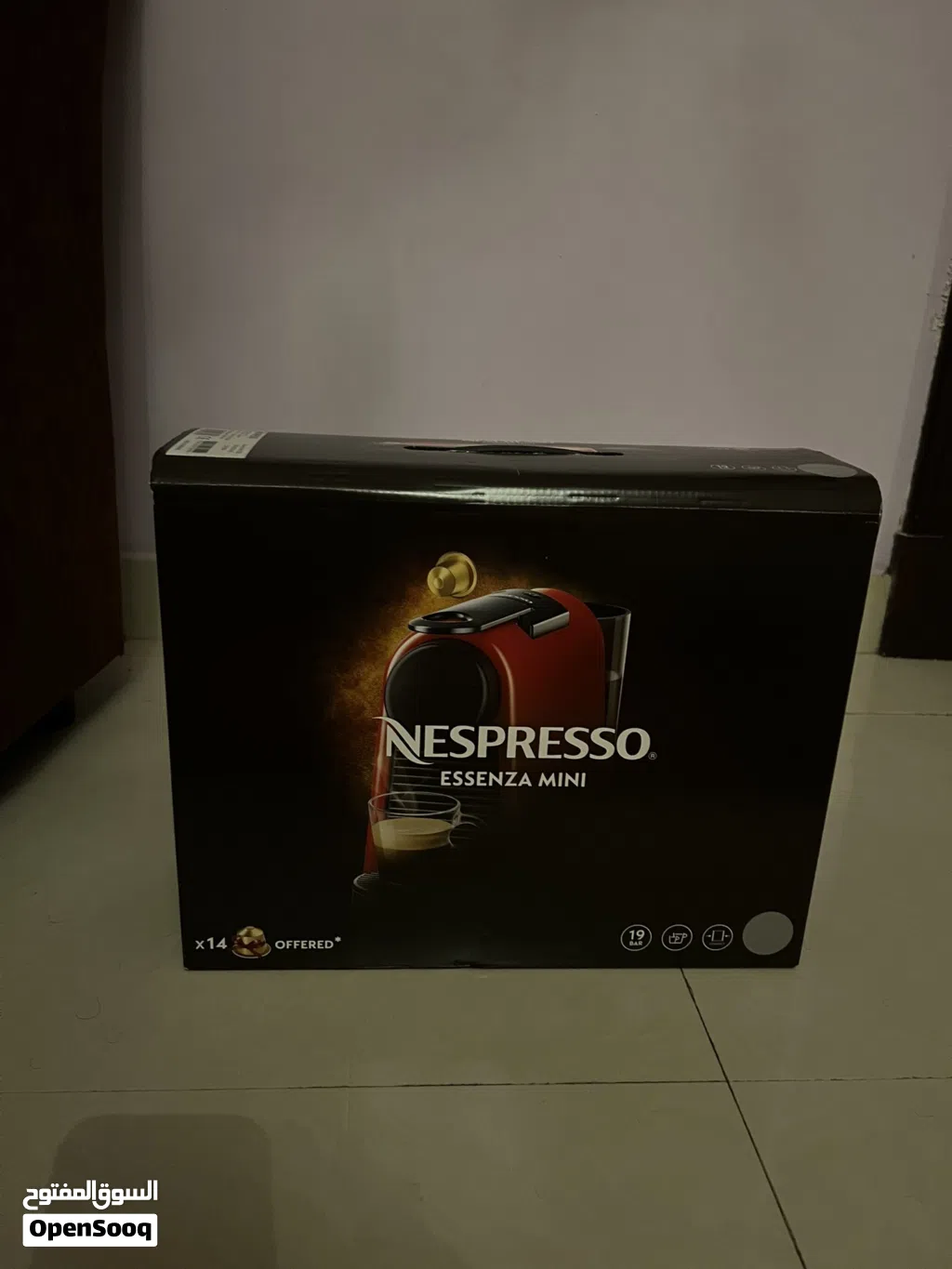 ماكينة قهوة نسبريسو ايسينزا ميني (جديدة تماماً بتغليف المصنع) - Nespresso Essenza Mini