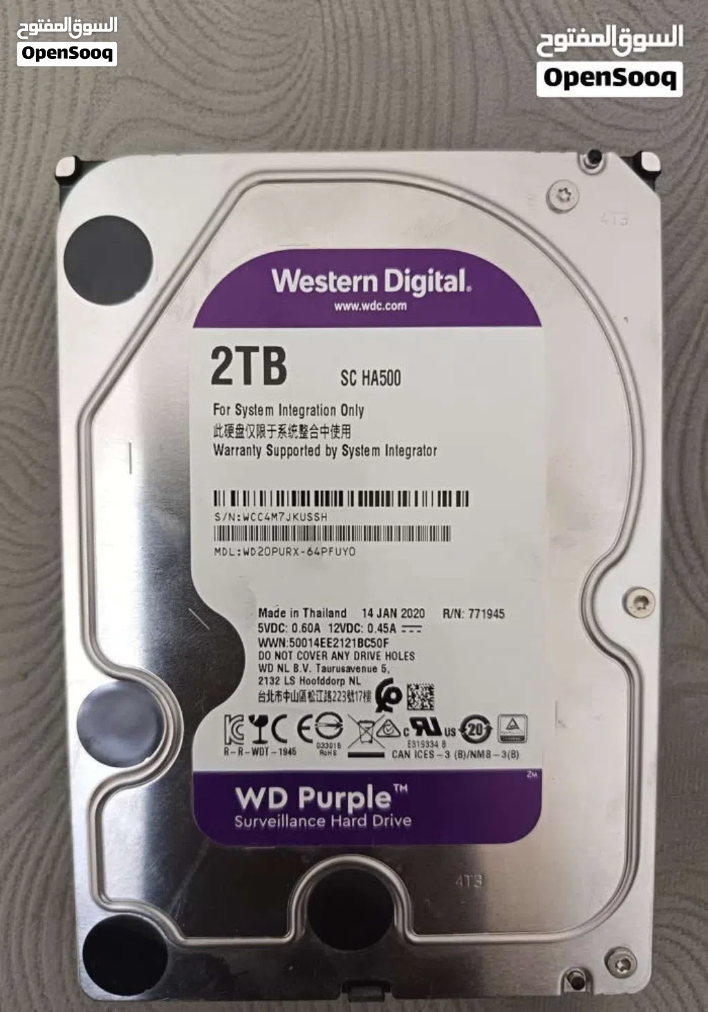 HDD 2TB WD PURPLE @25.RO