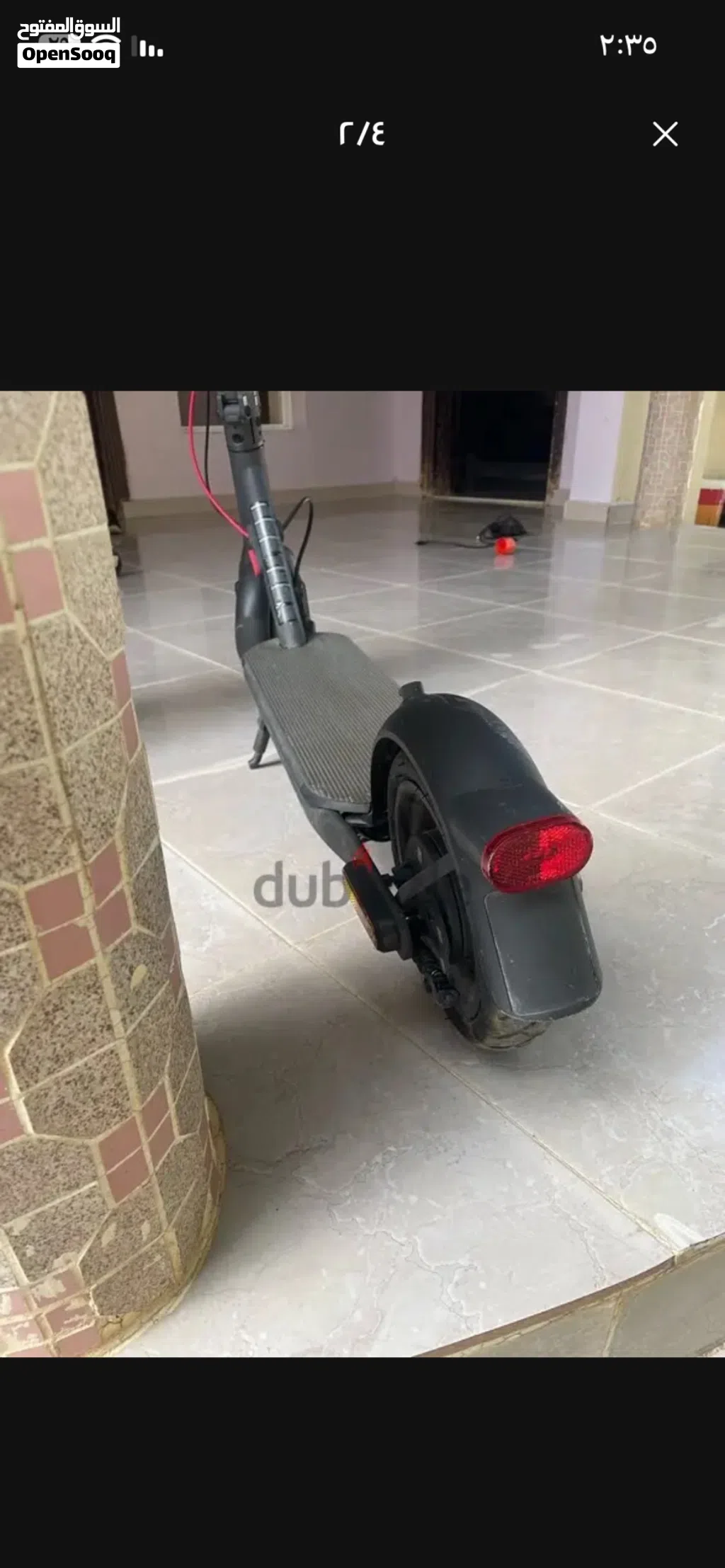 سكوتر شاومي استخدام بسيط