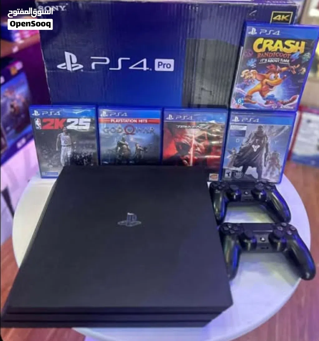 PS4 Pro 1tb Bundle with Games