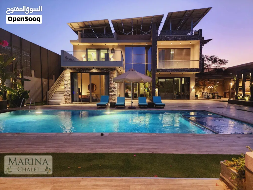 بسم الله للبيع -شاليه فاخر في البحر الميت( Marina Chalet)