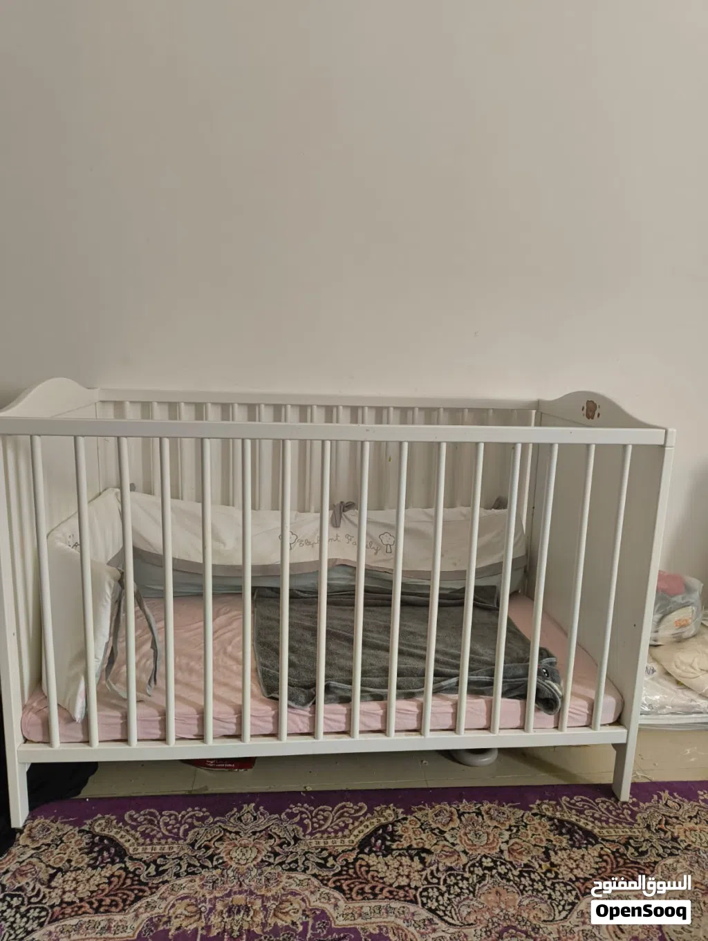 Baby Crib For Sale With Mattress