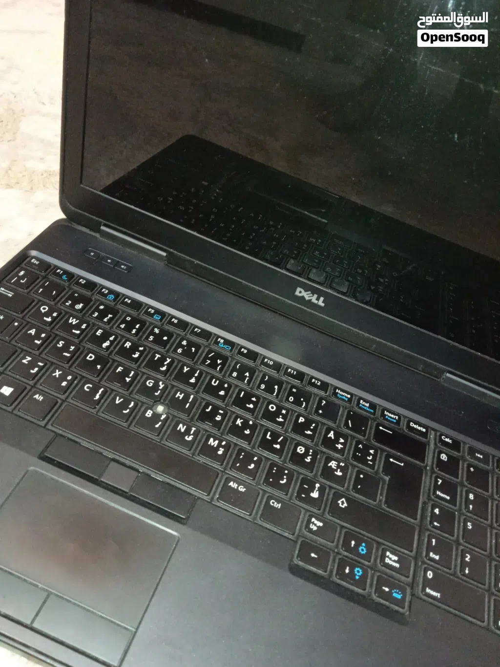لابتوب ديل وندوز يبي شحن او بطاريه ولباقي لوز