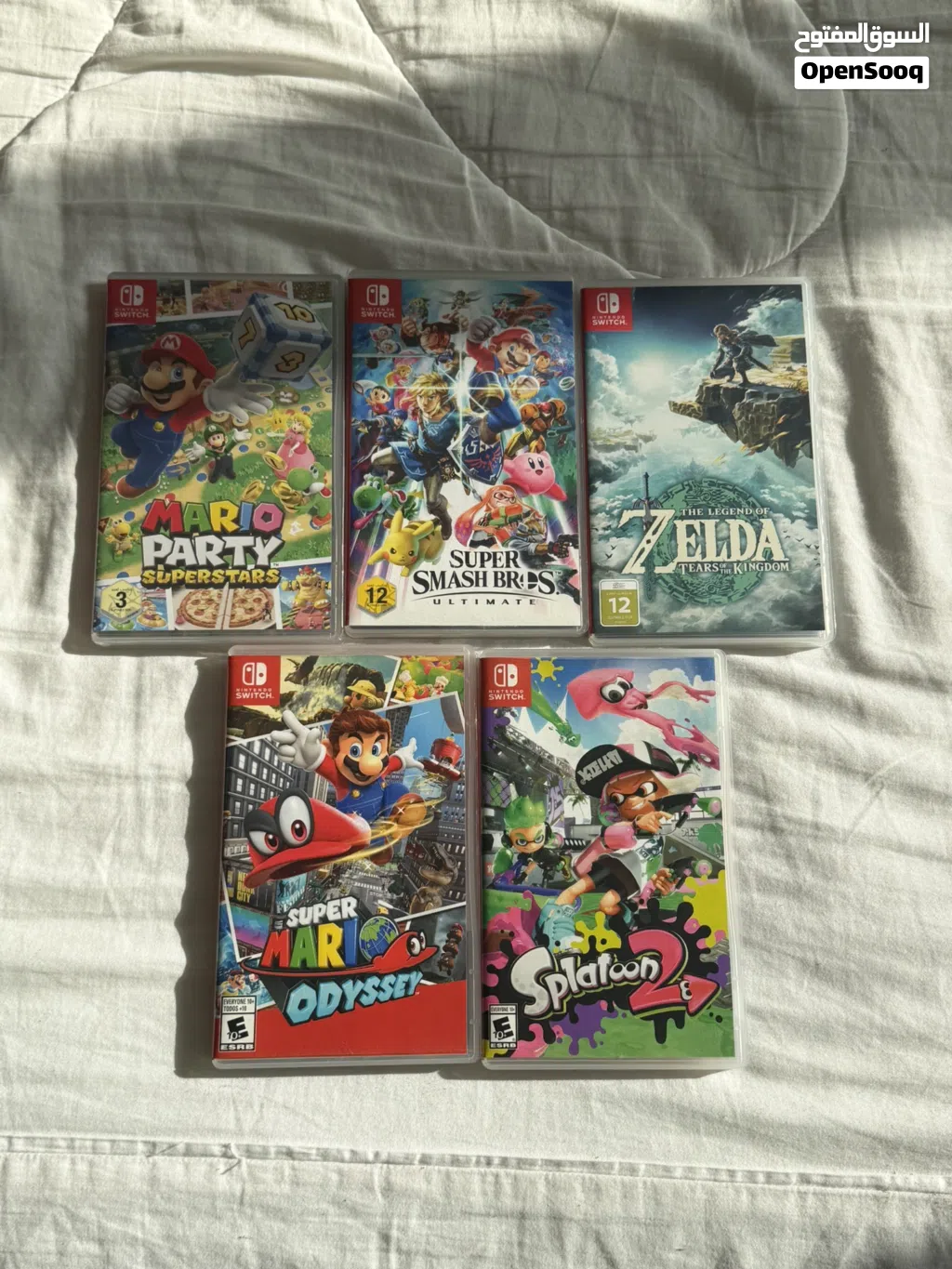 Nintendo Switch Games (6 Games for Sale)