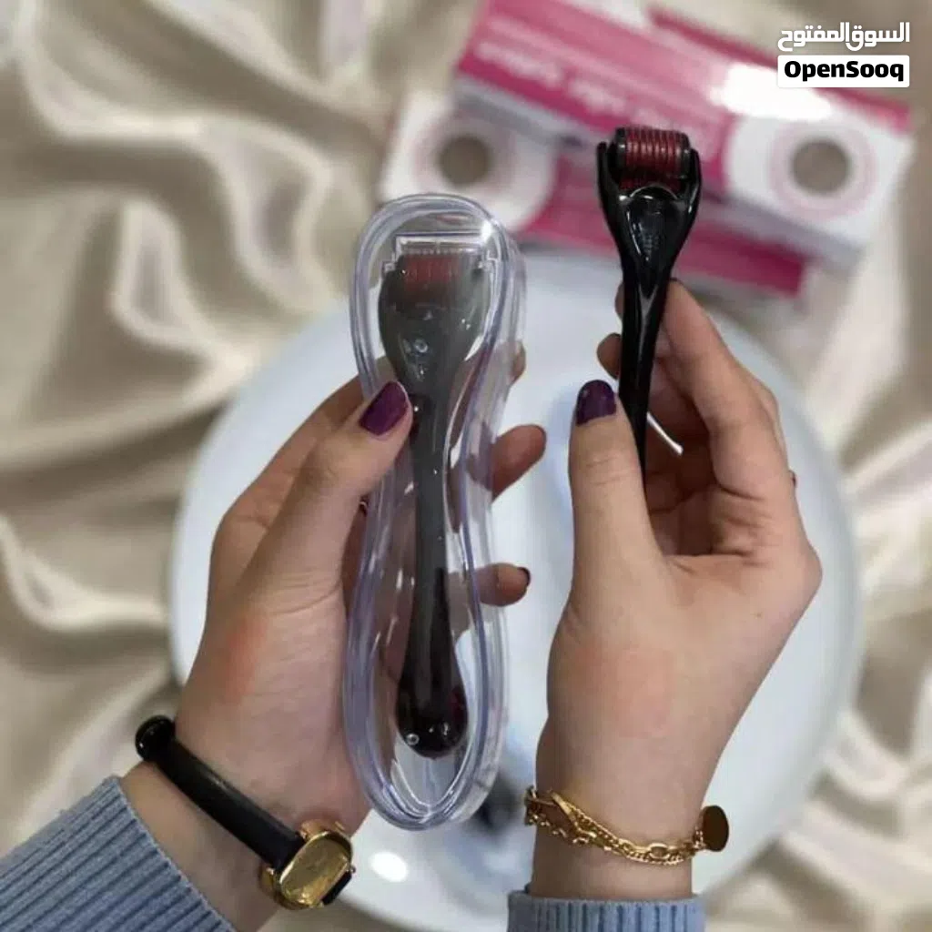 ديرما رولر/للعناية بالبشره والشعر احصلي على شعر كثيف وبشره ملساء / Derma roller system