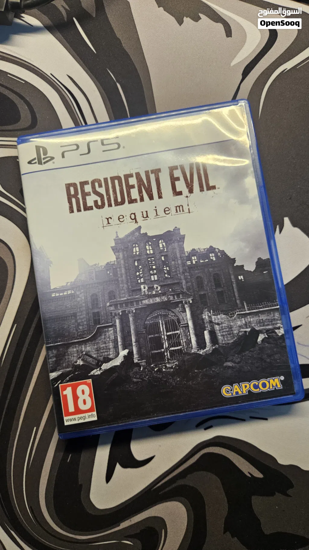 شريط resident evil 9 requiem شبه جديده للبلايستيشن 5