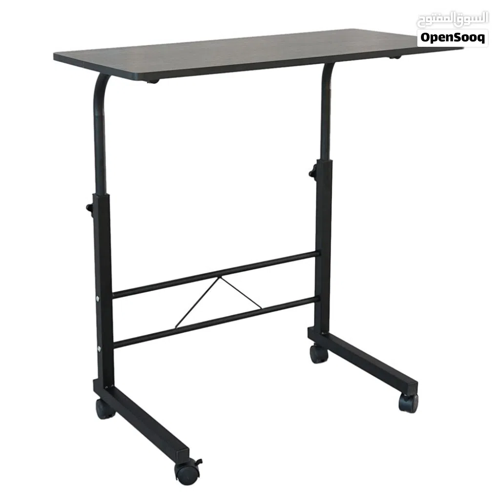 طاولات لابتوب مكتب متحركة بجميع التصاميم خشب قاعدة حديد بعجلات Laptop Desk متوفر بالوان Table mate