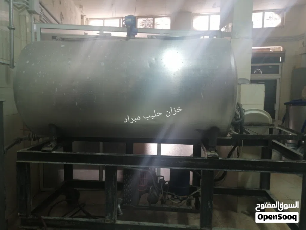 معدات والات مصنع البان طاقه إنتاجية واحد طن بالساعه طلب التمويل او المشاركه او للبيع في الاردن