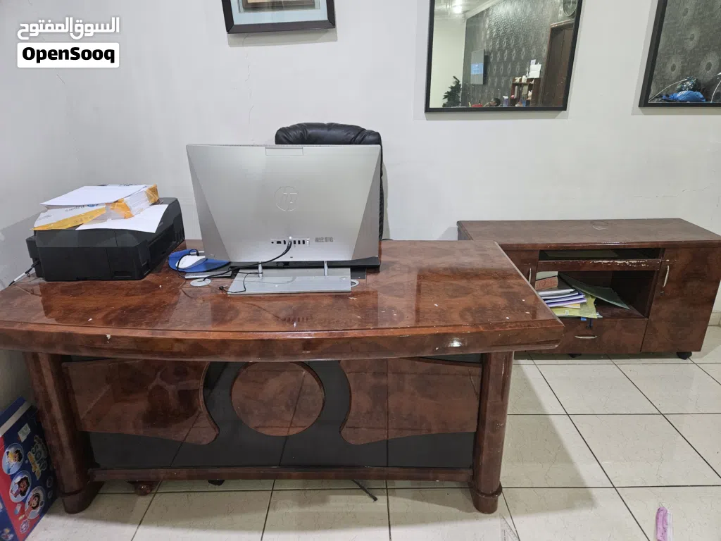 طقم مكتب كلمل Complete Desk Station