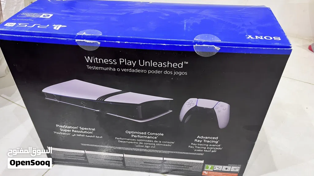 Ps5 pro 2 tr جهاز بلايستيشن برو (2 تيرابايت