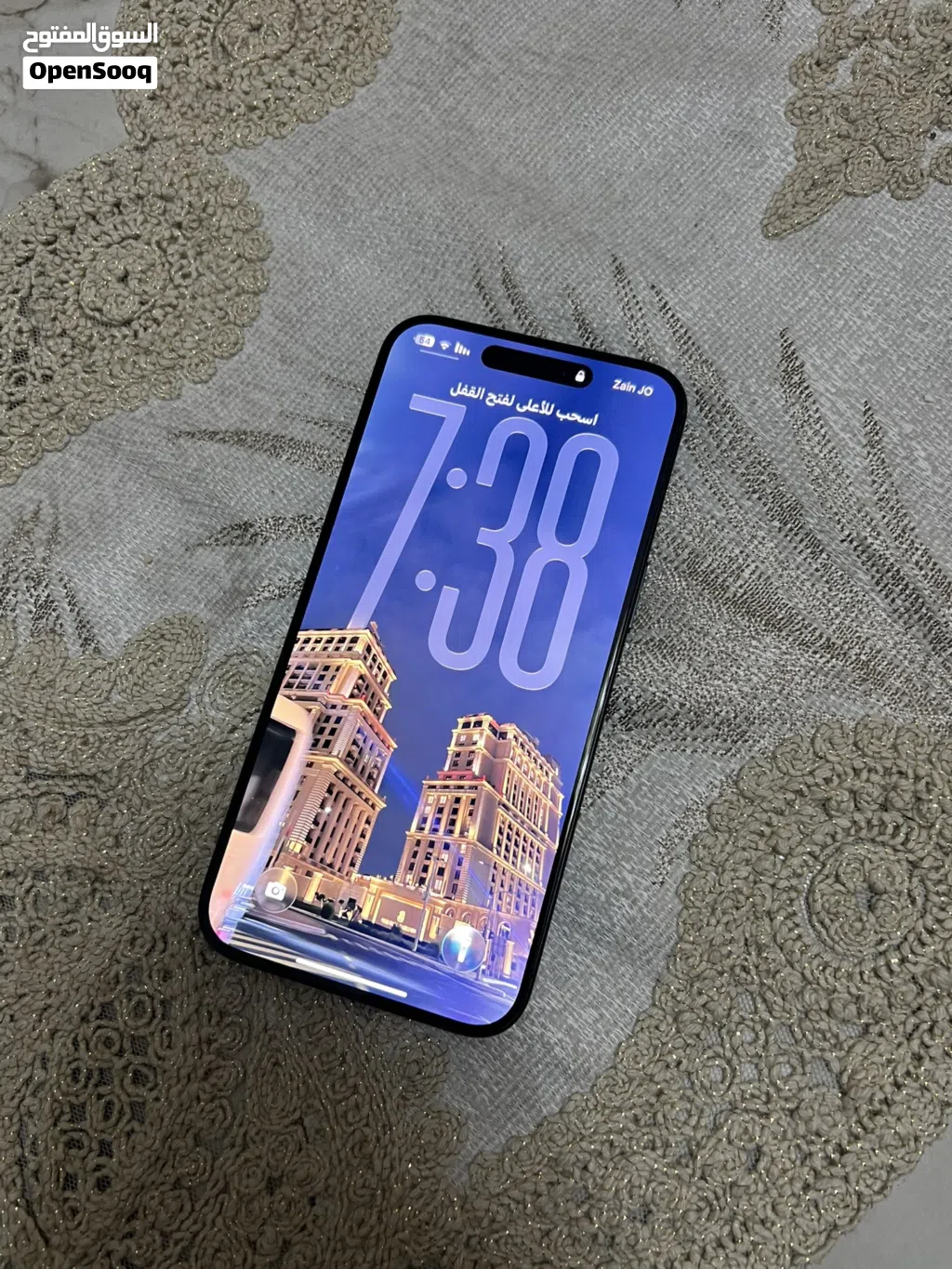iPhone 15 pro max 256GB مش مفتوح ولا مصلح مدخل خط