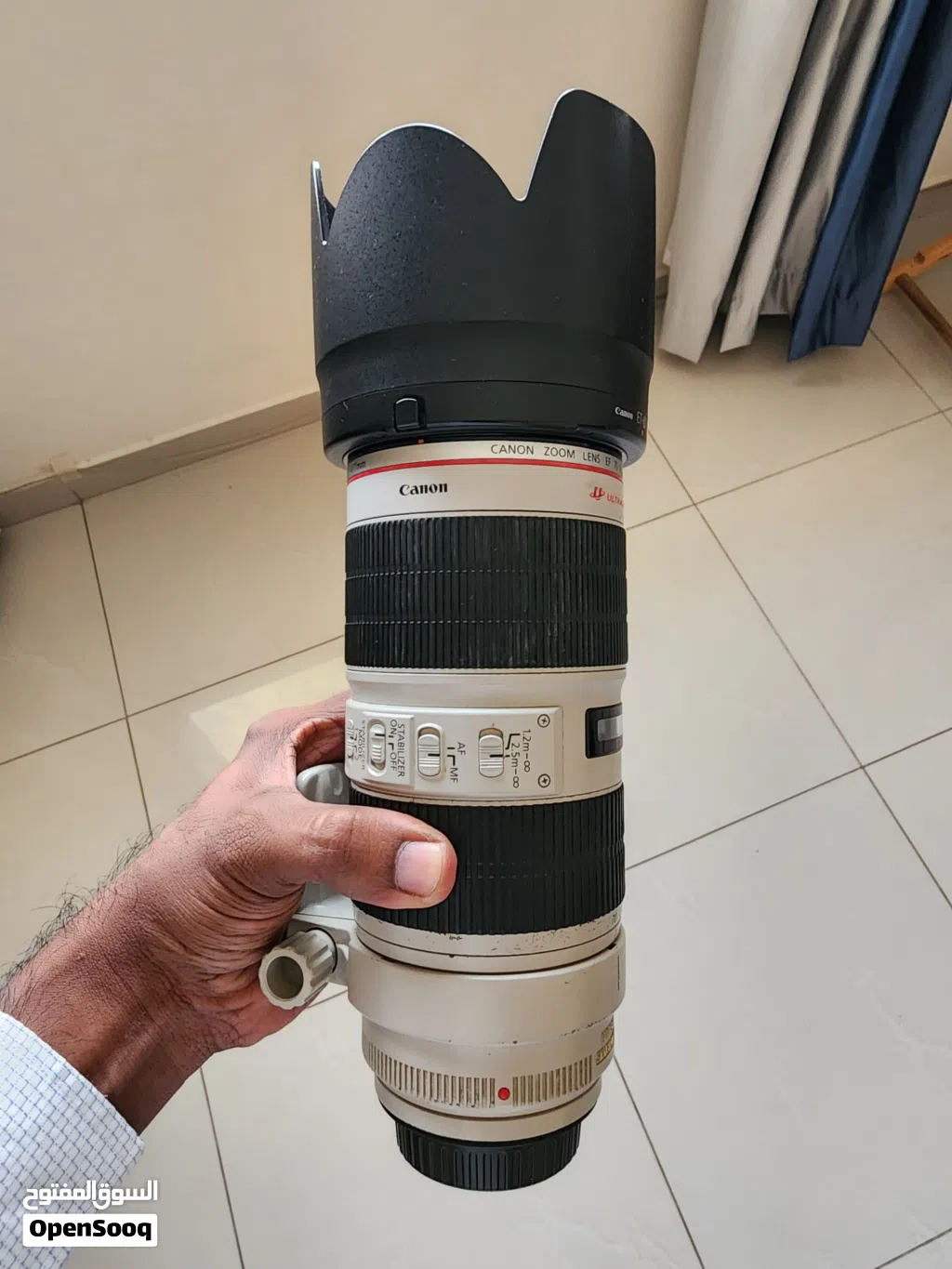 Canon 70-200 F2.8 mark 2.