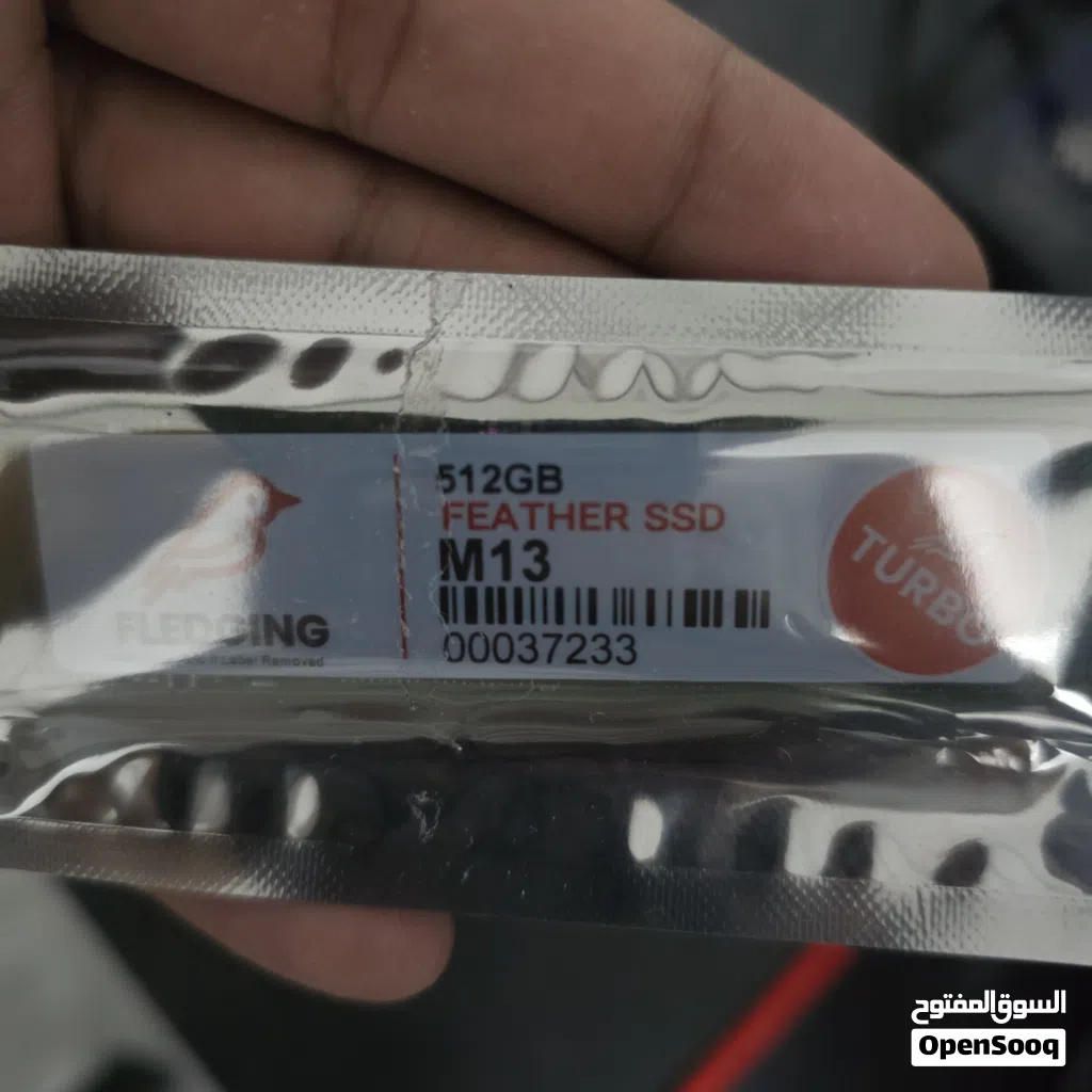 ممري ماركة Fledging مساحه 512gb ssd بسعر ممتاز فرصة حبة وحده فقط
