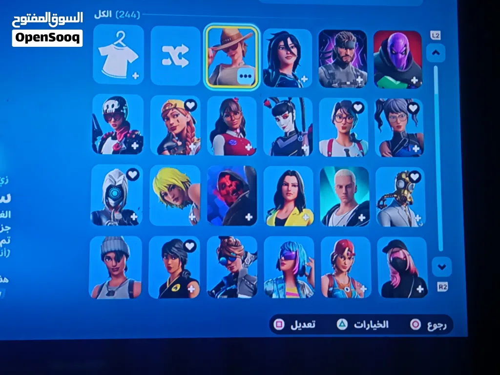 حساب فورت نايت نادر مره شوف الوصف