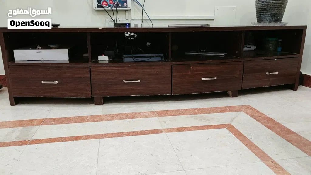 Wooden TV stand