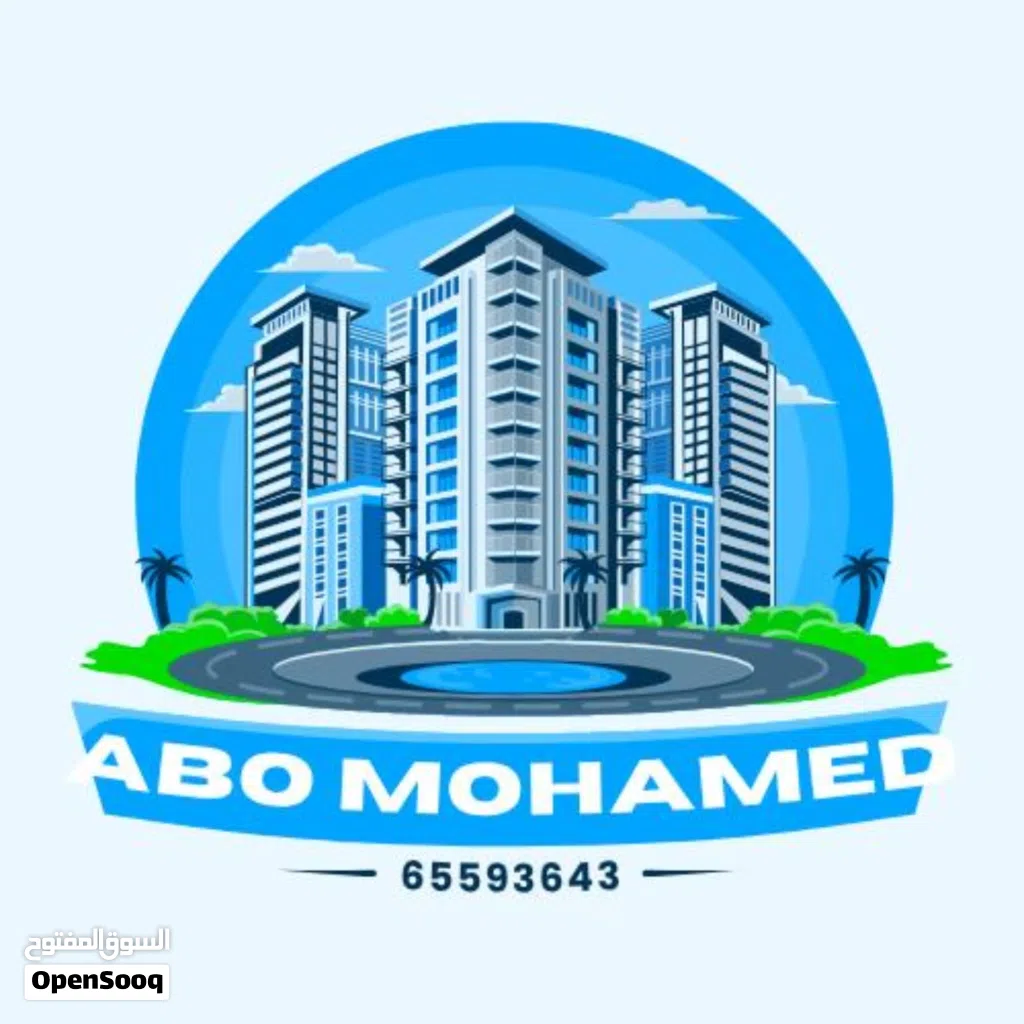 للايجار شقه 4 غرف نوم وغرفة سائق بعبد الله مبارك قطعه 9