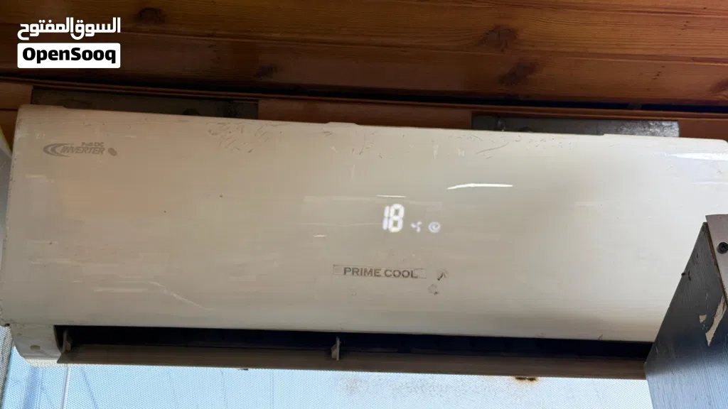 معروض للبيع مكيف سبليت جداري مستعمل بمواصفات ممتازة كالتالي: الموديل/النوع: PRIME COOL.