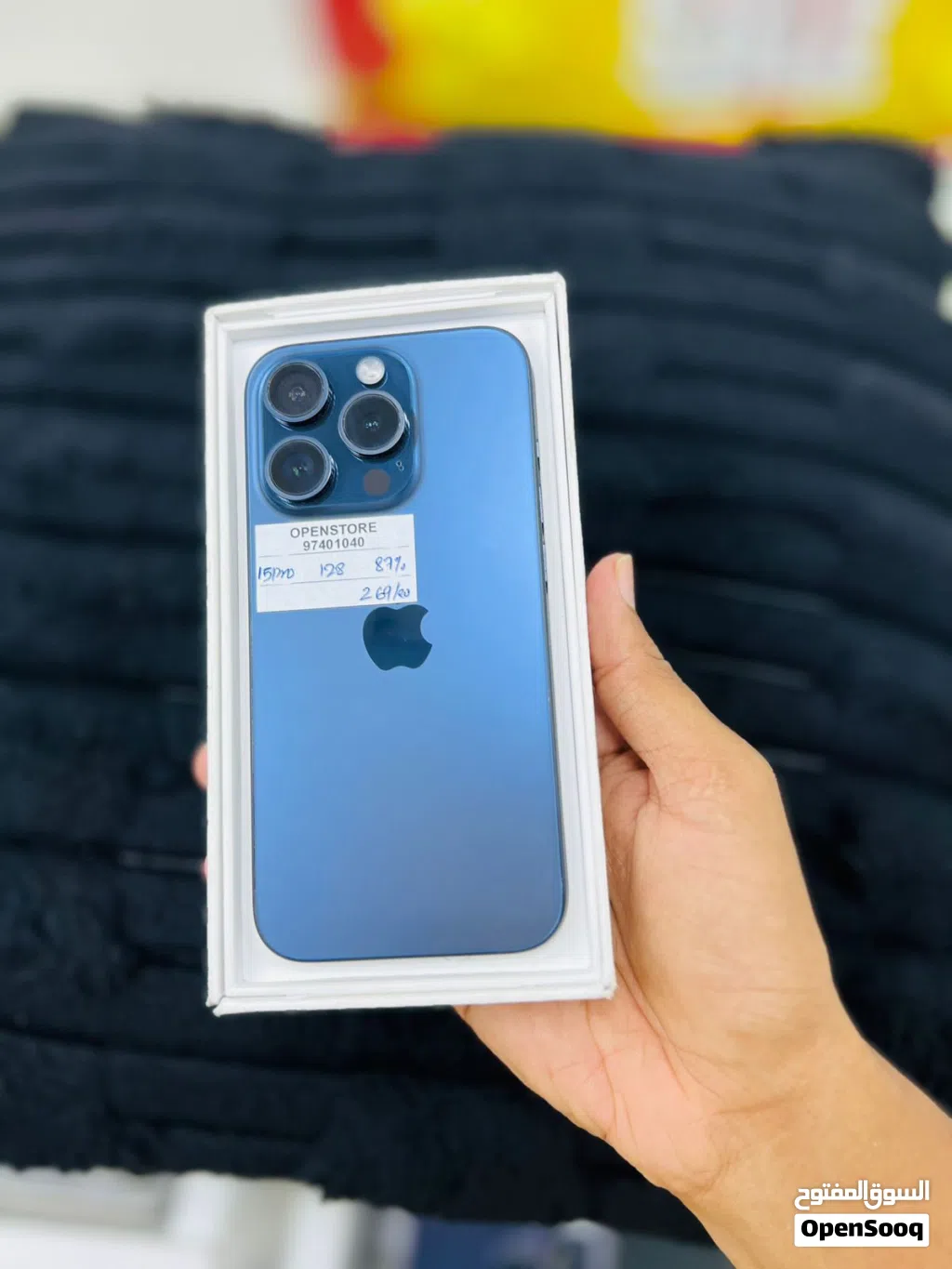 iPhone 15 pro- 128 GB - Box piece- Good phones