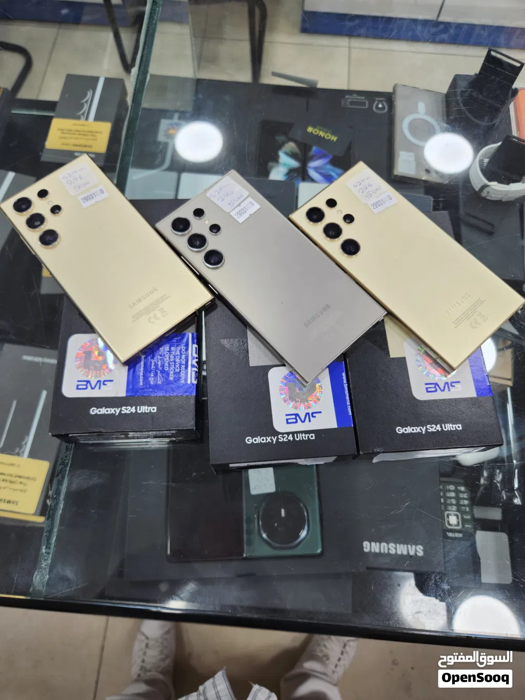 Samsung S24 ultra 256GB كفالة الوكيل الرسمي BMS بسعر مميز جدا