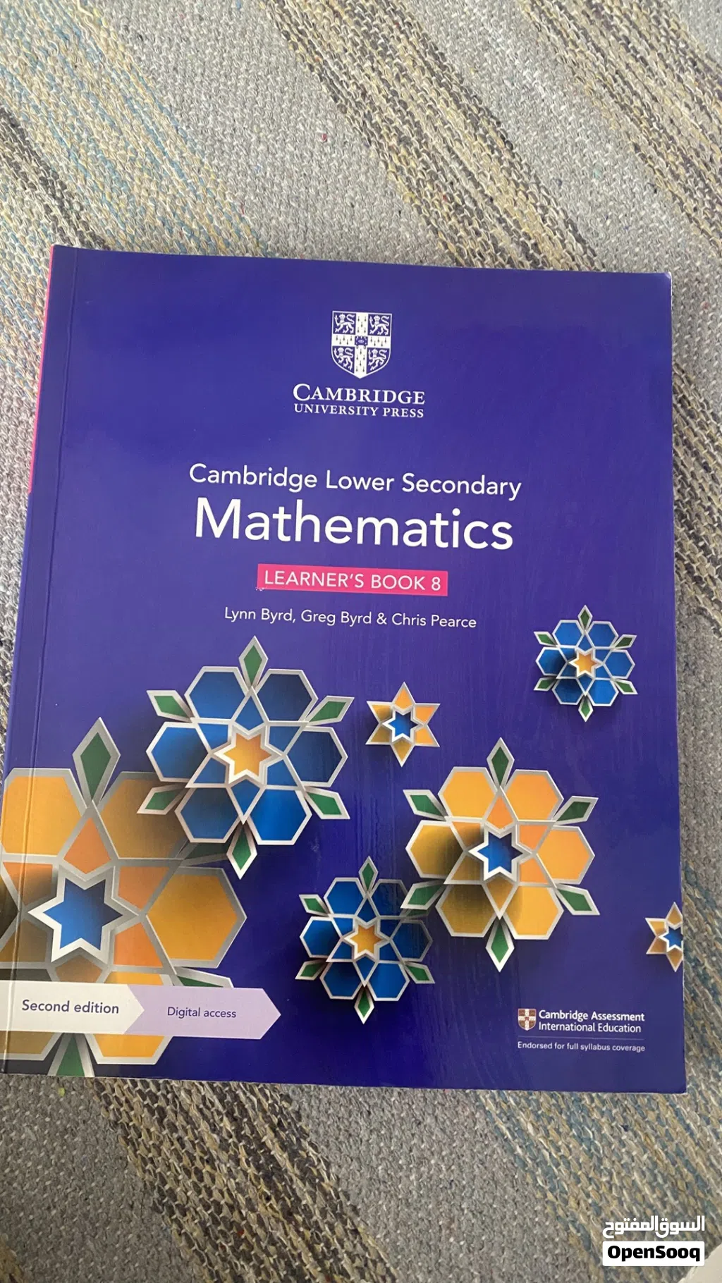 Cambridge lower secondary mathematics learners book 8