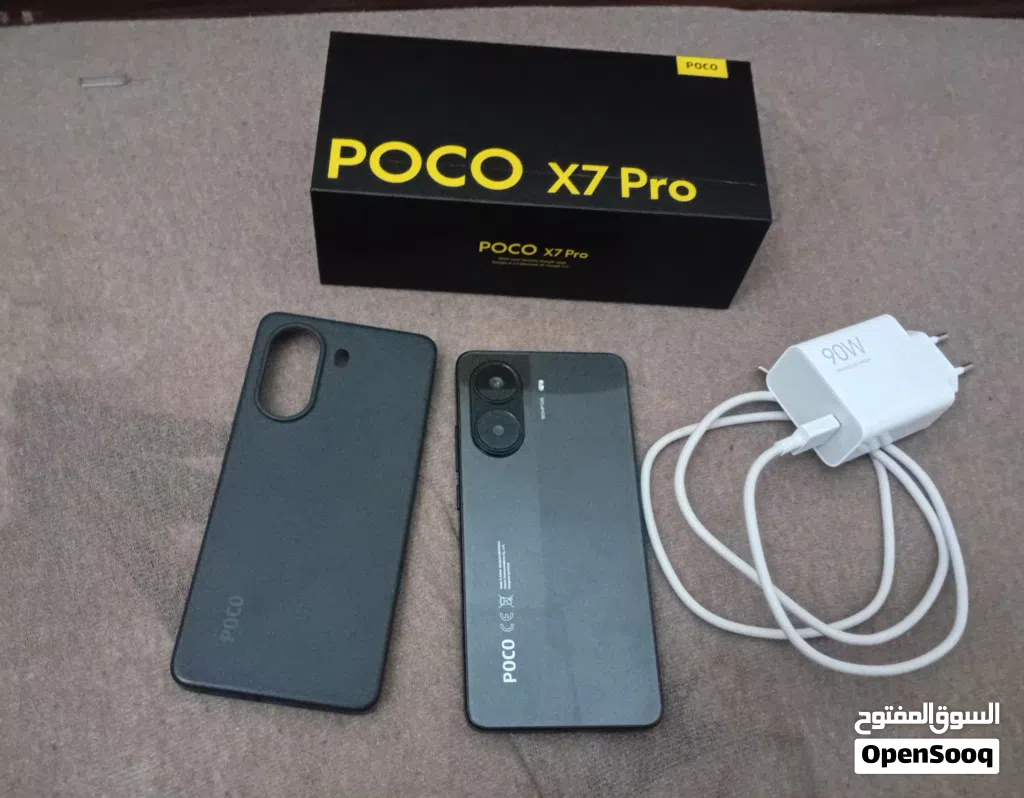 هاتف Poco X7 pro للبيع ذاكرة 528 + 12 اقرا الوصف تفهم ..............................................