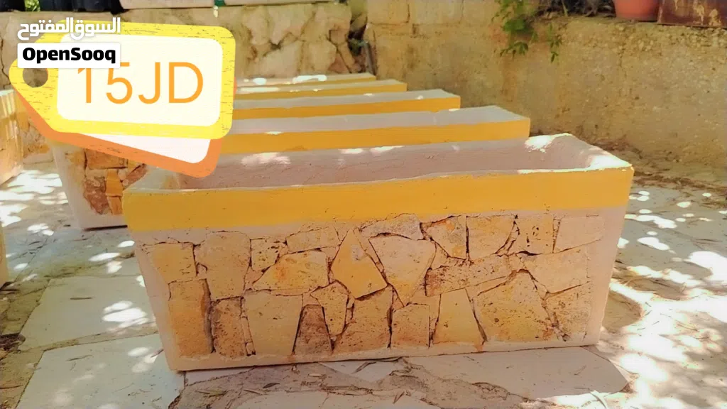 قواوير حجر كرفنتين اسمنتي