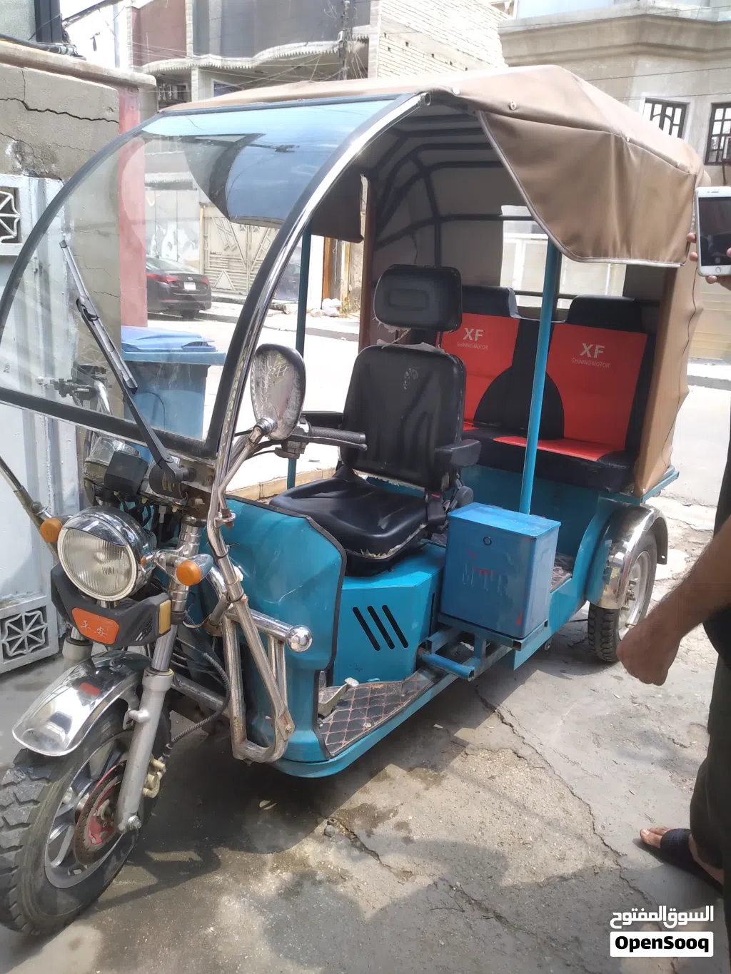 سلام عليكم للبيع تكتك XF Shining Motor 150cc موديل 2023 المواصفات: 1. محرك 150 سي سي اقتصادي بالبا