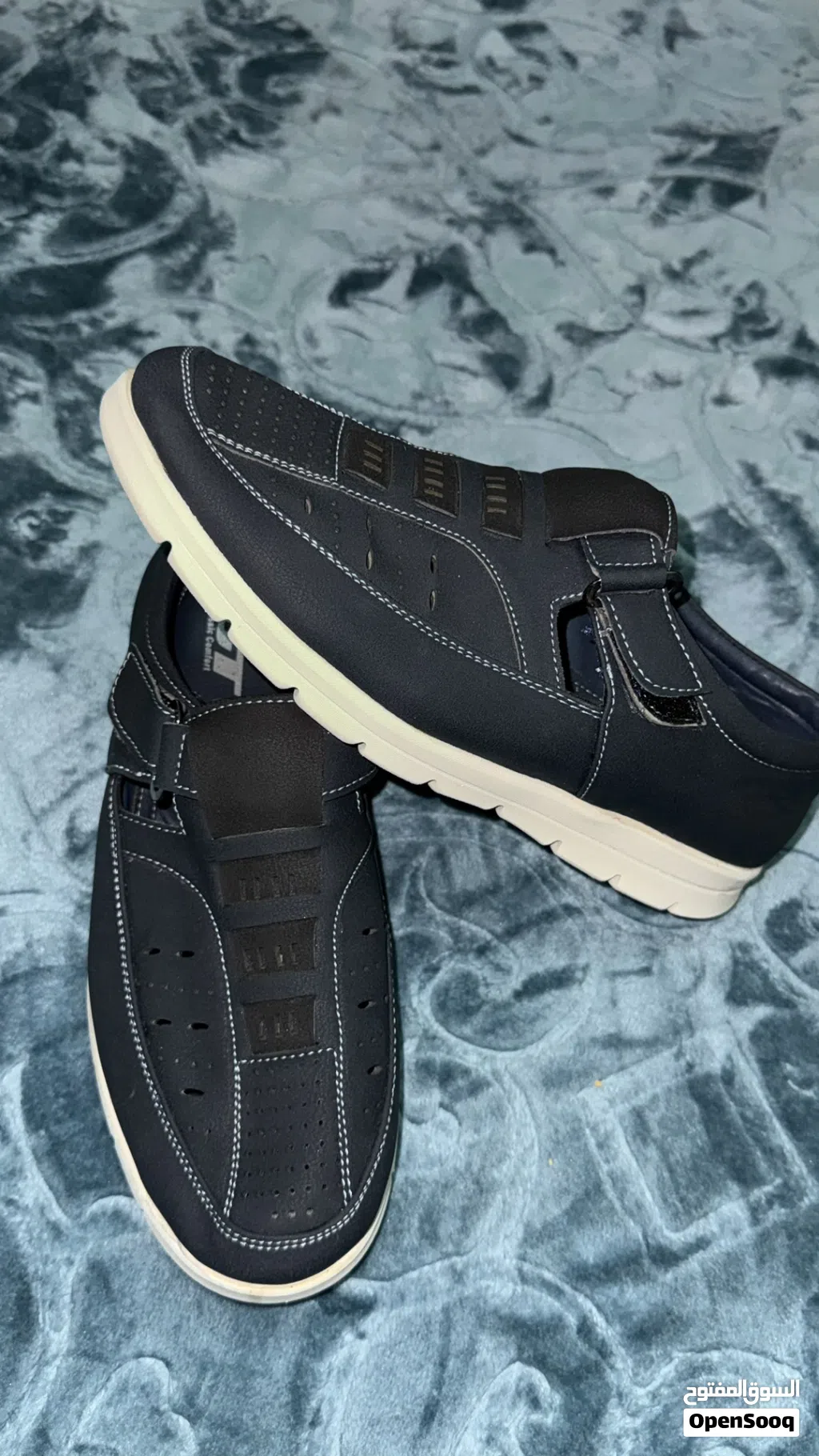 Navy Blue Sandals