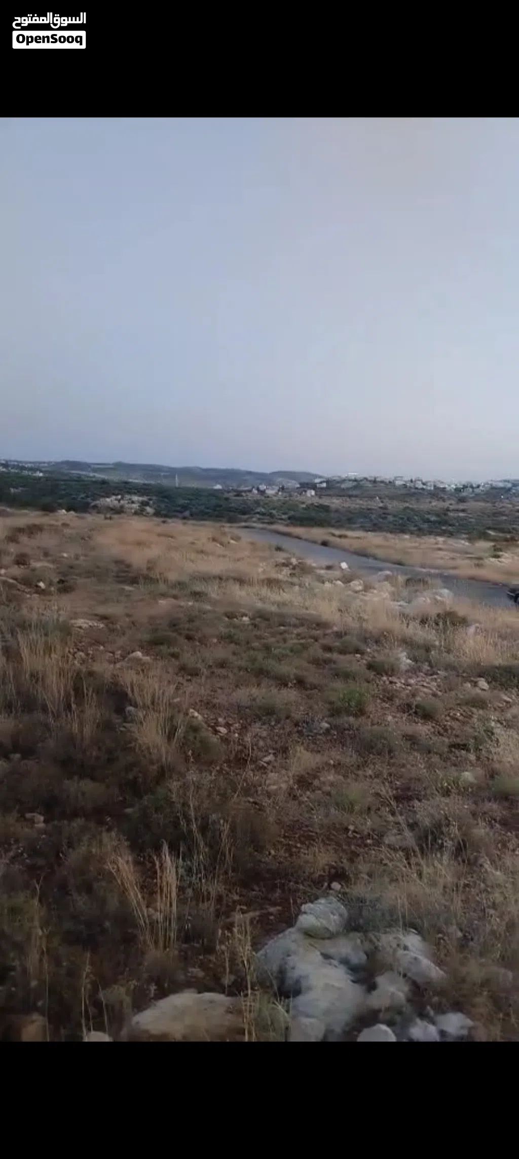 ارض للبيع في دير بزيع مساحه 14 دولم و كوشان طابو وسلطه على شارع الزفته