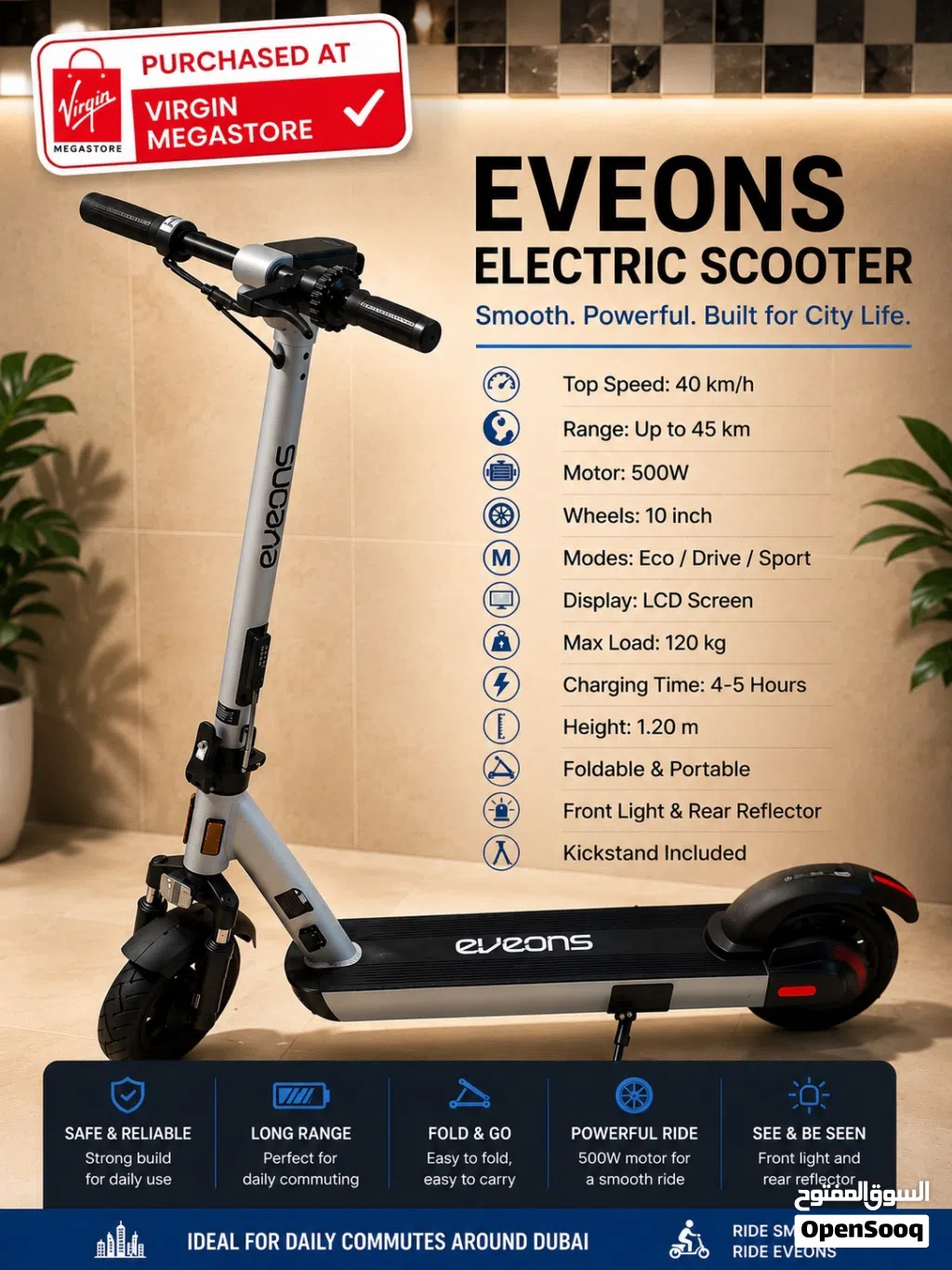 Eveons Electric Scooter
