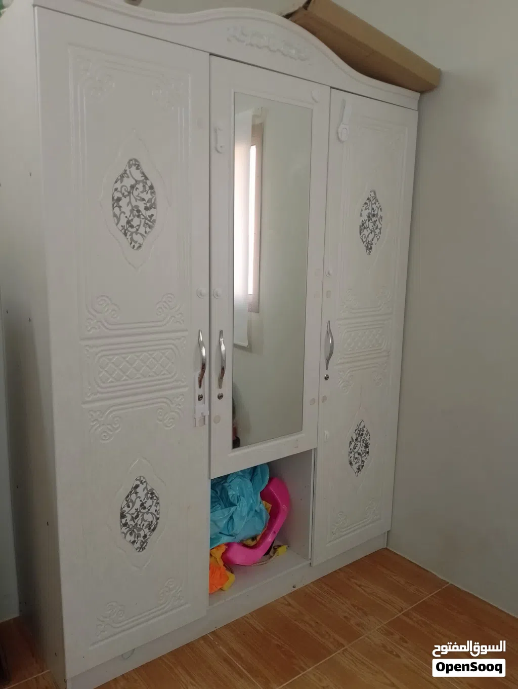 Three door wardrobe
